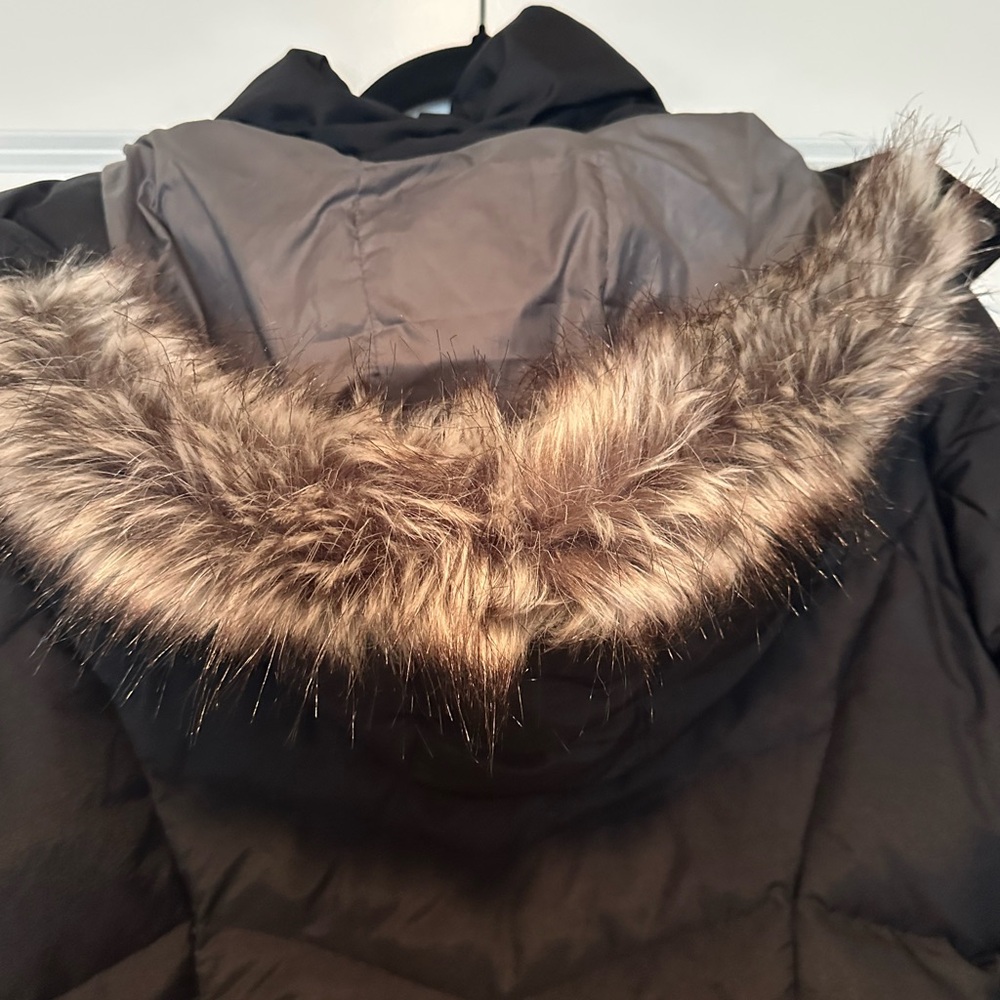 Eddie Bauer Women’s Black Sun Valley Down Duffle Coat. Size Large - Picture 6 of 9